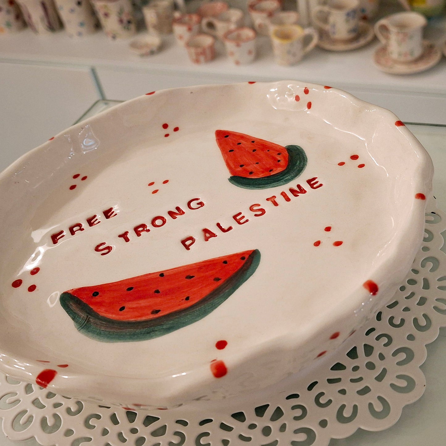 Watermelon plate