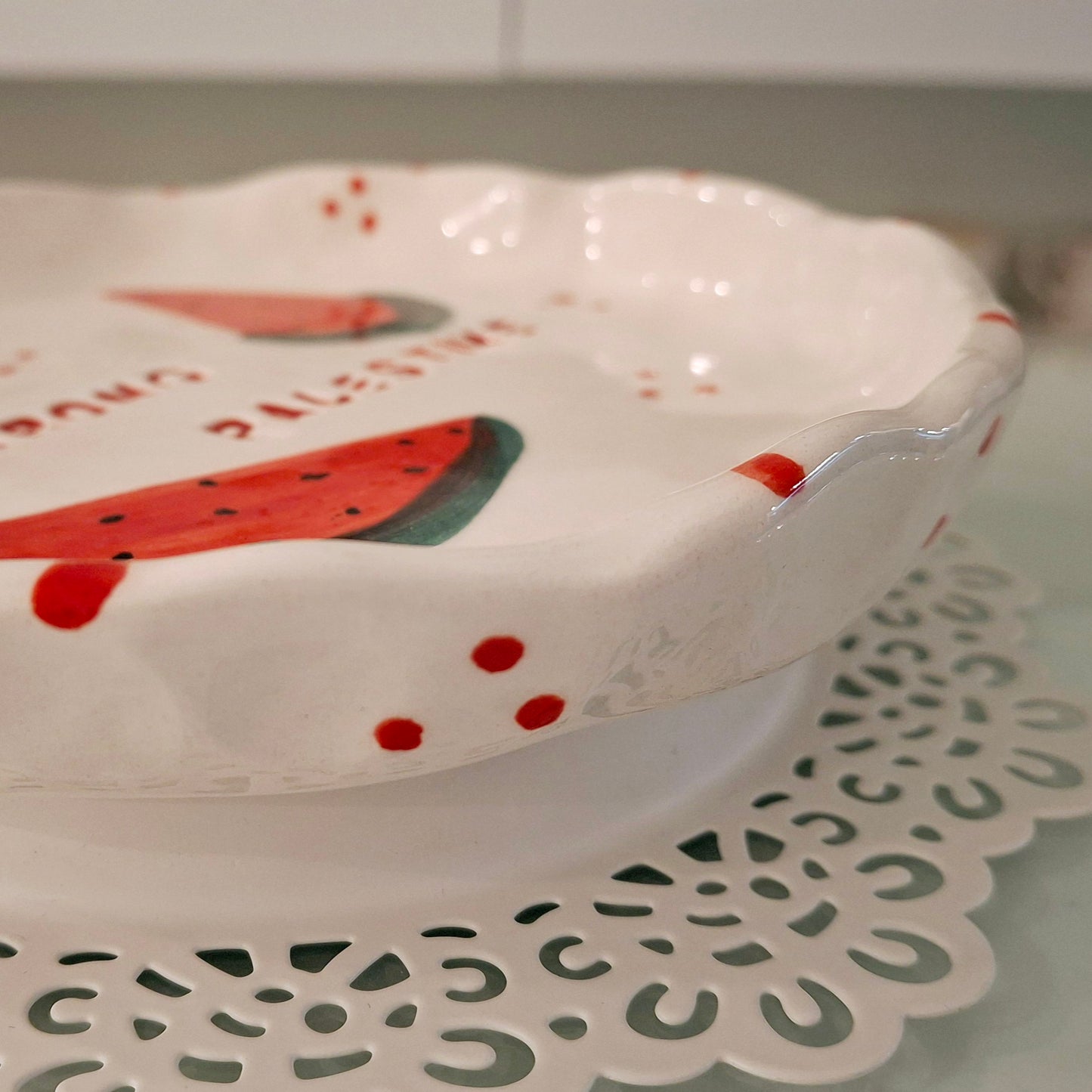 Watermelon plate