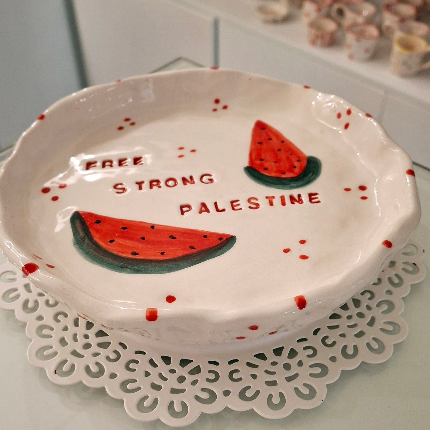 Watermelon plate