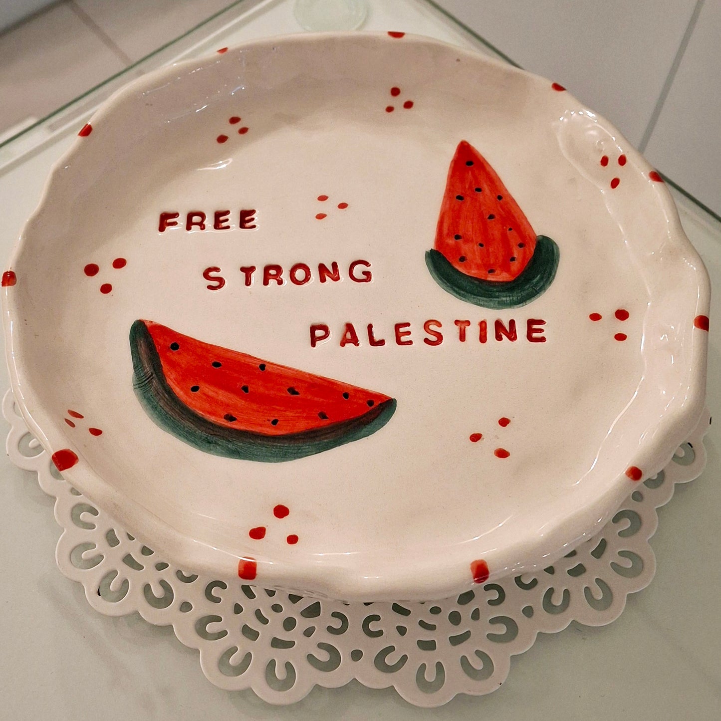 Watermelon plate