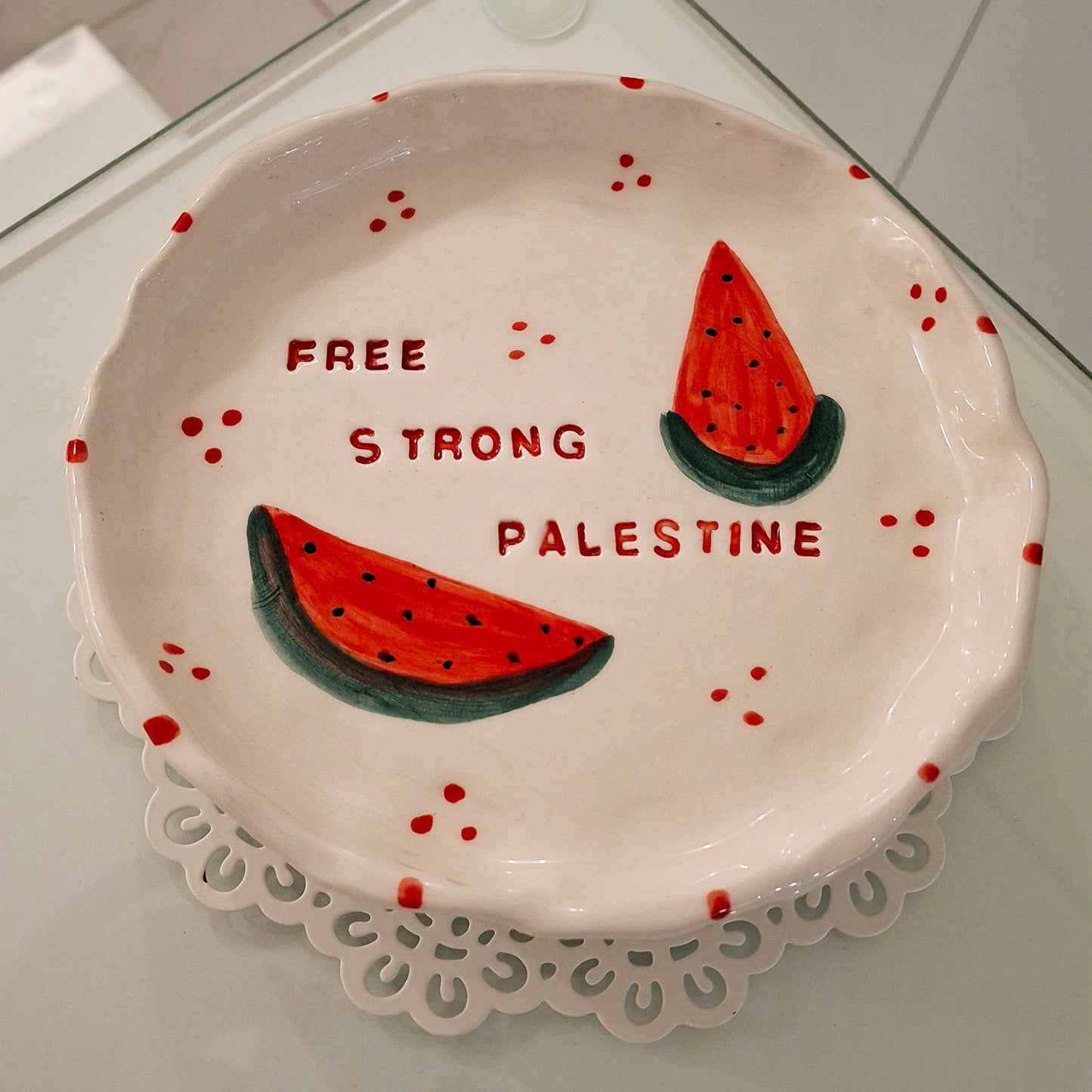 Watermelon plate