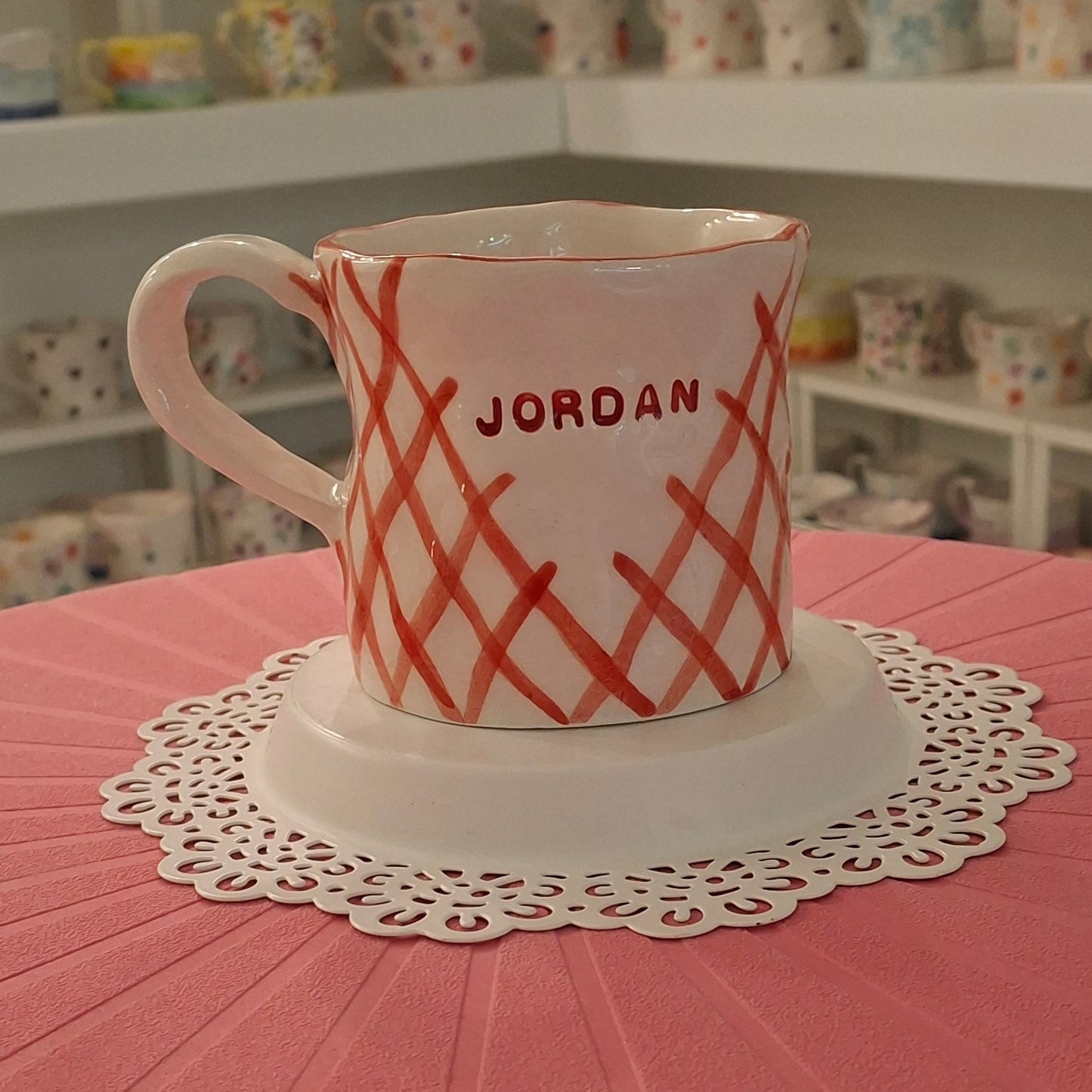 Handmade Pottery Mug . Jordan