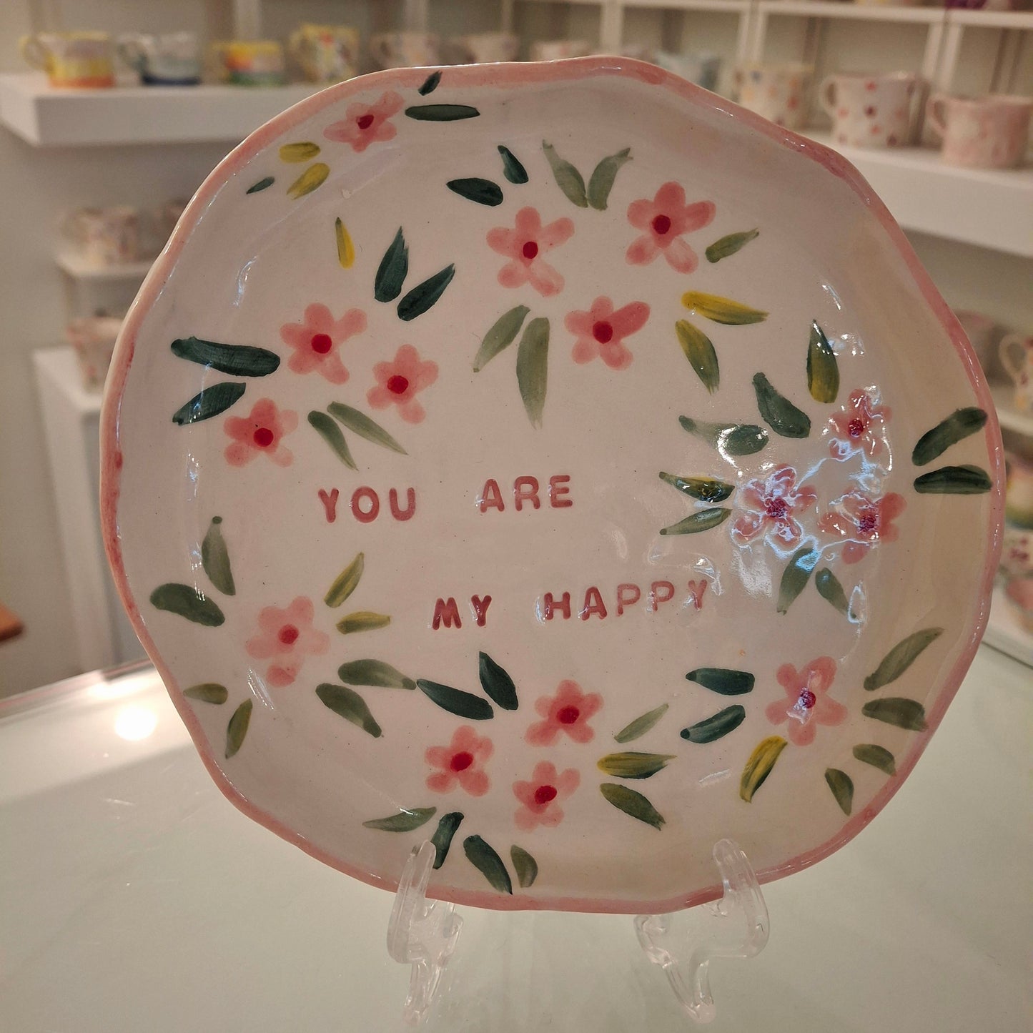 Handmade Pottery Plate