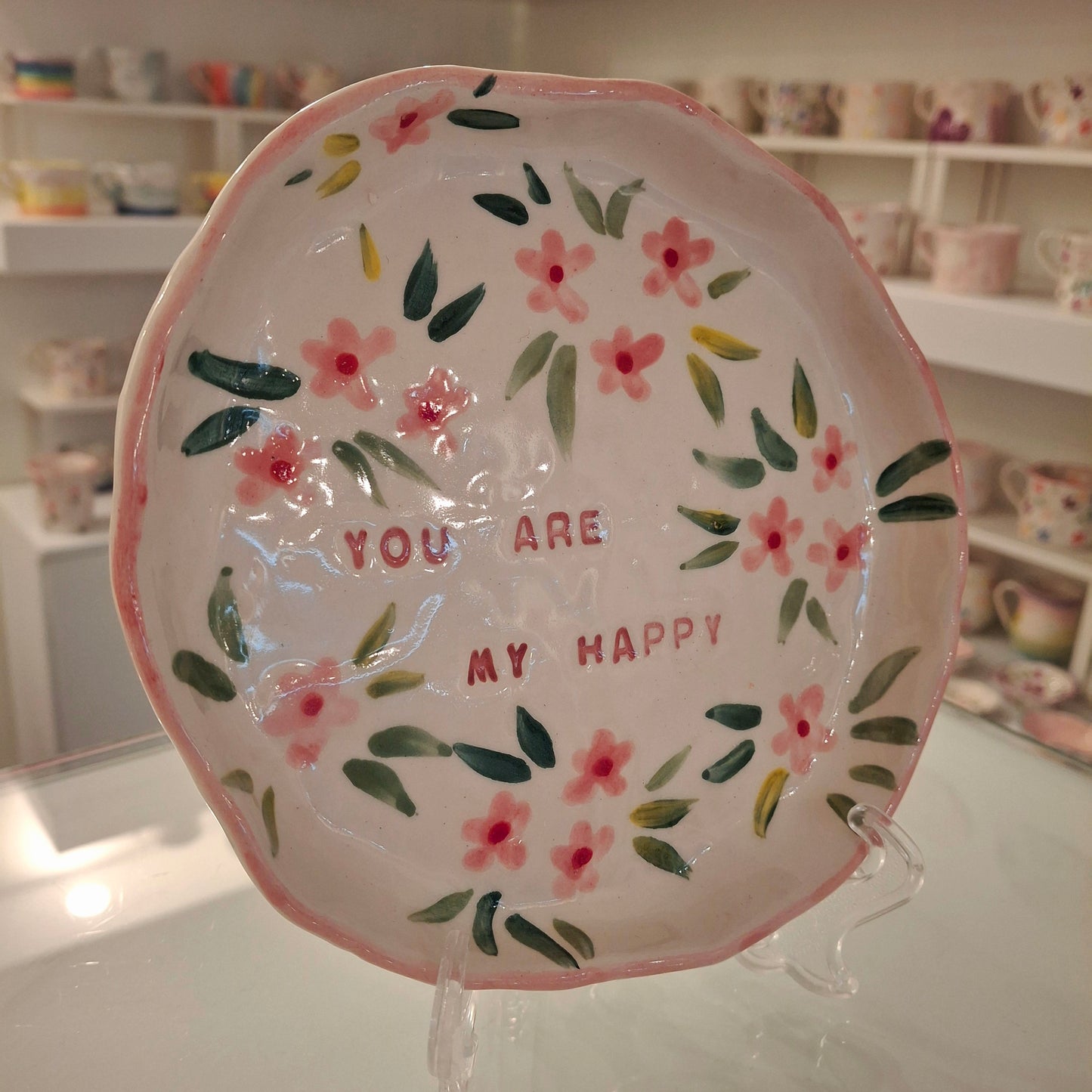 Handmade Pottery Plate