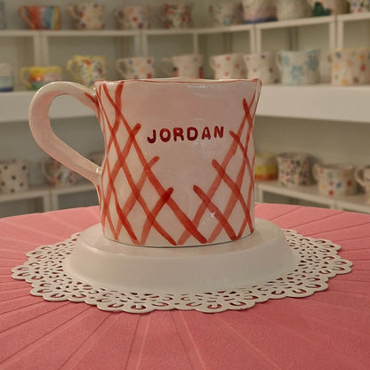 Handmade Pottery Mug . Jordan