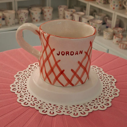 Handmade Pottery Mug . Jordan