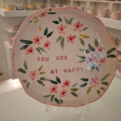 Handmade Pottery Plate