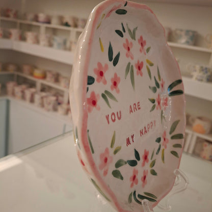 Handmade Pottery Plate
