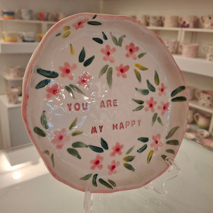 Handmade Pottery Plate